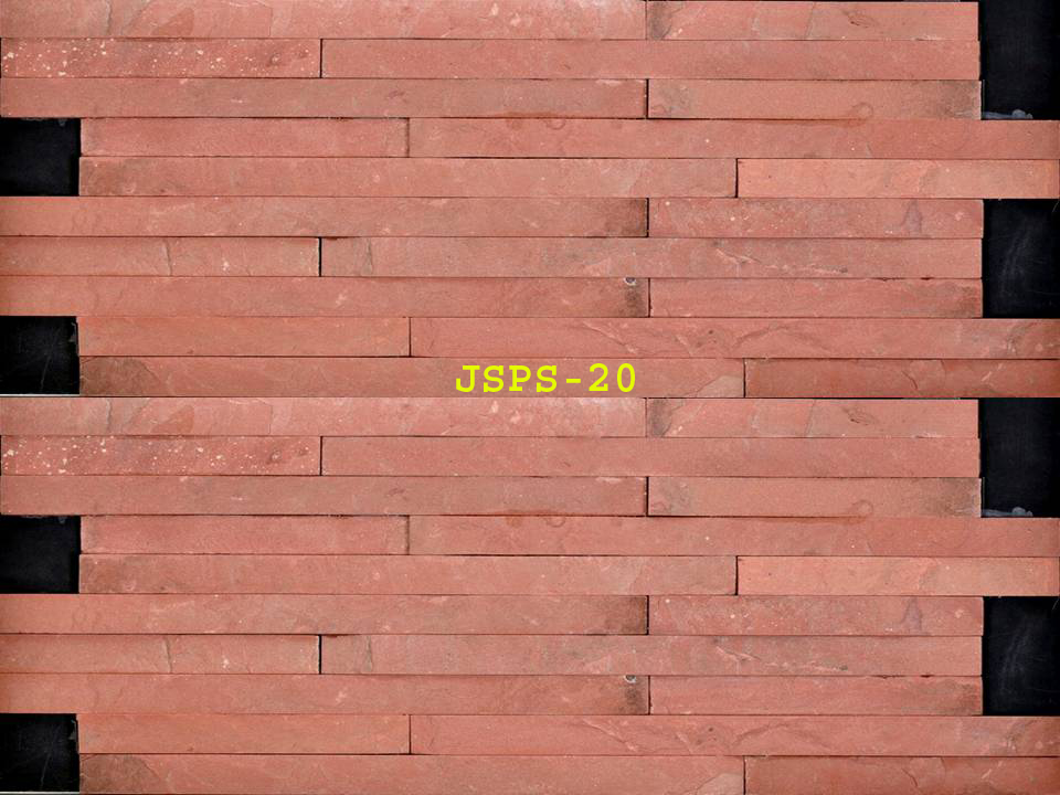 Red Sandstone Wall Cladding Stone Tiles